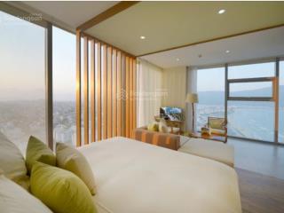 Chủ cần tiền bán nhanh căn góc fusion suite view trực diện biển, sẵn sổ hồng, tặng full nội thất