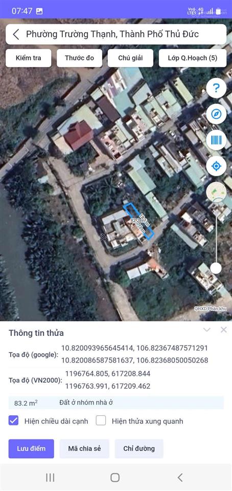 Chủ gửi bán lô đất đường 8 trường thạnh 82m2 giá chỉ 4,1 tỷ