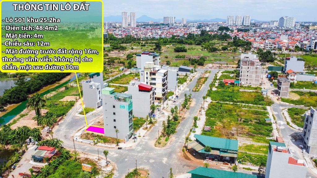 Bán lô 46m2 gần công viên trường học khu 25ha giáp KĐT An Lạc cách Mỹ Đình 3km giá 8.x tỷ