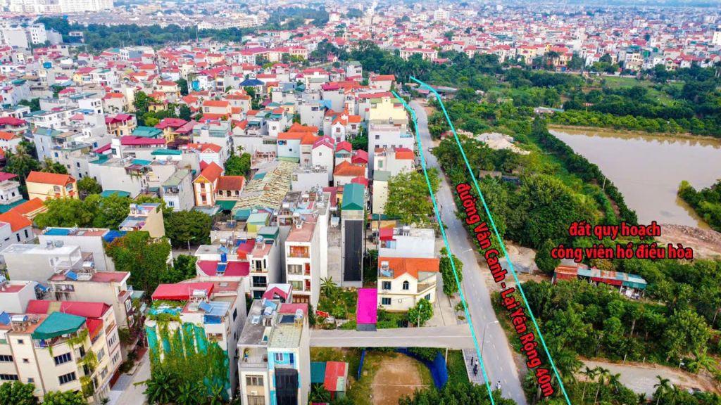 Bán lô đất 54m2 tái định cư Vân Canh ngay cạnh đường Vành Đai 3.5 đối diện công viên giá hợp lý