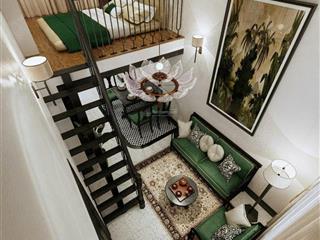 Cho thuê căn hộ duplex full nội thất, rộng 35m2 ngay vạn hạnh mall, quận 10