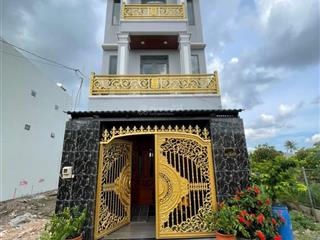 1/ thới hòa, vla, bình chánh. 5 x 23m, 1 trệt 2 lầu sân thượng. hẻm nhựa. giá 7.6 tỷ tl