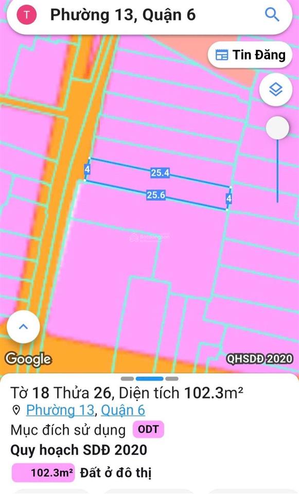 Nhà 1/ bà hom, p13, q6, vị trí đẹp trung tâm vô cùng tiện ích. 4m x 26m + shr = 102m2. 8.9 tỷ