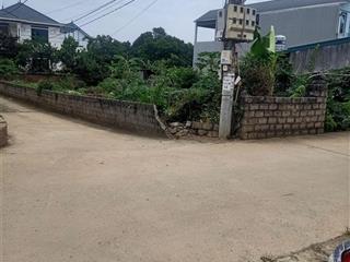 Siêu phẩm lô góc 2 mặt tiền full thổ cư ngõ thông ô tô tránh tt xã hòa thạch quốc oai dt 118,4m,