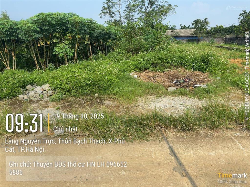 Cc bán 191,9m2 (thổ cư 140m2)giá chỉ 2,7 tỷ gần hồ, gần trục chính liên huyện hòa thạch quốc oai