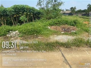 Cc bán 191,9m2 (thổ cư 140m2)giá chỉ 2,7 tỷ gần hồ, gần trục chính liên huyện hòa thạch quốc oai