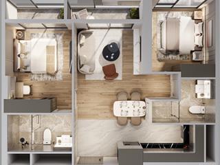Hàng hiếm! căn 2 ngủ toà y4 view hồ, tầng cao đẹp. hđmb vào tên trực tiếp chủ đầu tư