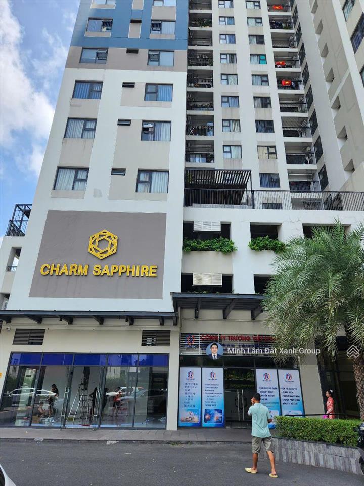 Cần bán shophouse ngay sảnh 107.4m2 charm sapphire đã có sổ hồng lâu dài, lợi nhuận 30 tr 1 tháng