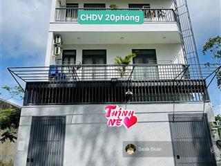 Thu nhập 80tr/th chdv 4 tầng 20phòng|8x15m|giảm 1.5tỷ bán gấp|tiện ích vây quanh bán kính 500m
