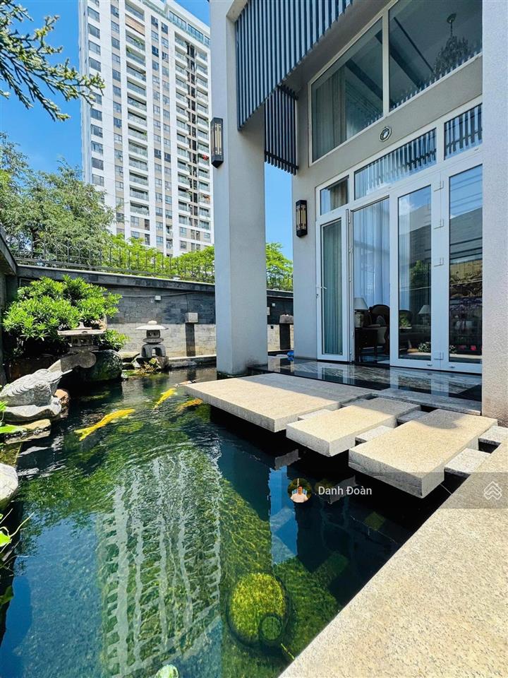 Biệt thự thủ thiêm villa view công viên|20x23|full nội thất cao cấp|hồ bơi 5pn|khu dân trí cao