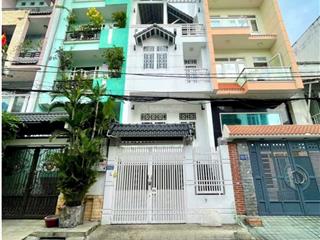 Cho thuê nhà 75m2 (4.5x17)  đường 10m thông  gần chợ hạnh thông tây  quang trung