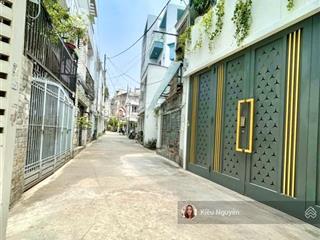 Bán nhà dương quảng hàm  74m2 (5x15)  hxh 2 mặt hẻm thông thoáng  ngay emart phan văn trị