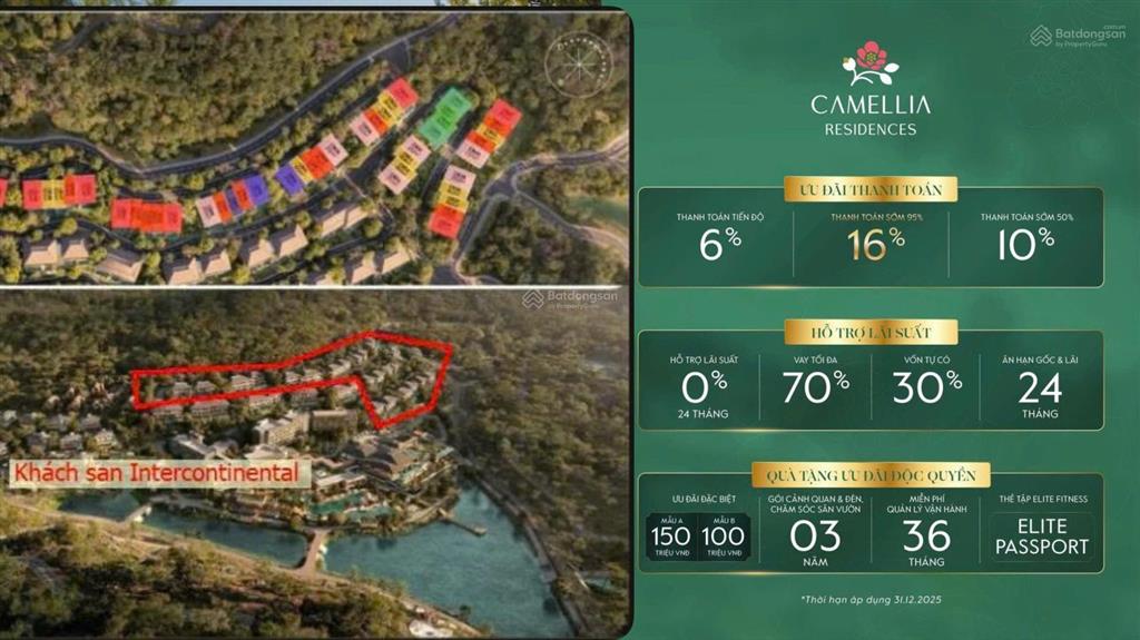 Căn độc bản cuối cùng ck 18% nằm trên intercontinental cách hà nội 30p di chuyển (80ha rừng thông)