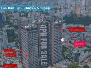 4pn the marq rẻ 28tỷ | bán căn hộ hạng sang quận 1, tầng cao, đã sổ, cho thuê 95,95 triệu