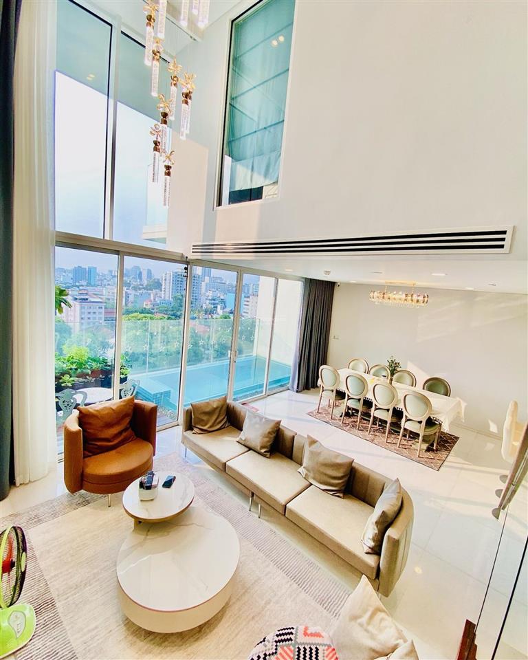 Serenity sky villas quận 3 bán căn hộ duplex 3pn 175m2 hồ bơi riêng, private lift, full đẹp