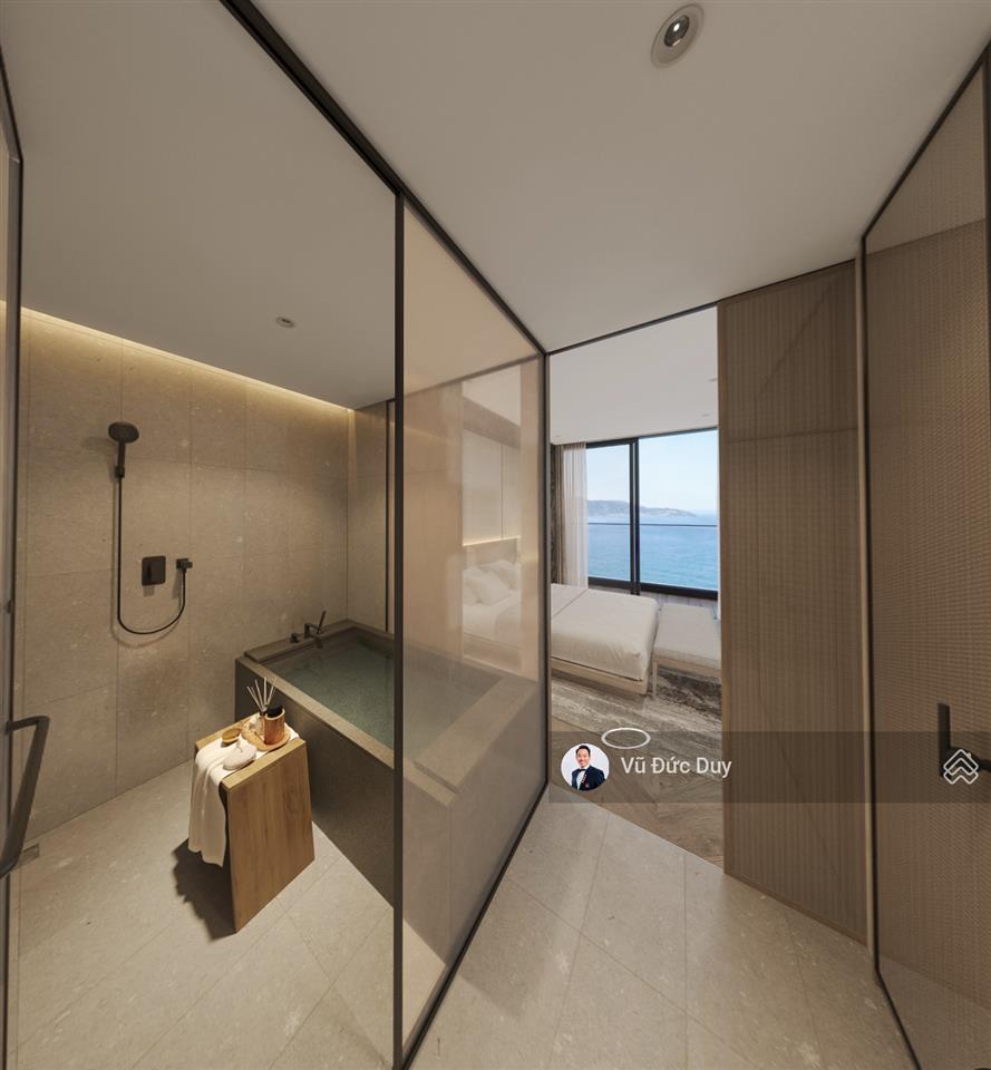 1bed nobu đà nẵng, view trực diện biển, full style nhật. có thể ở, hoặc gửi nobu hotel vận hành