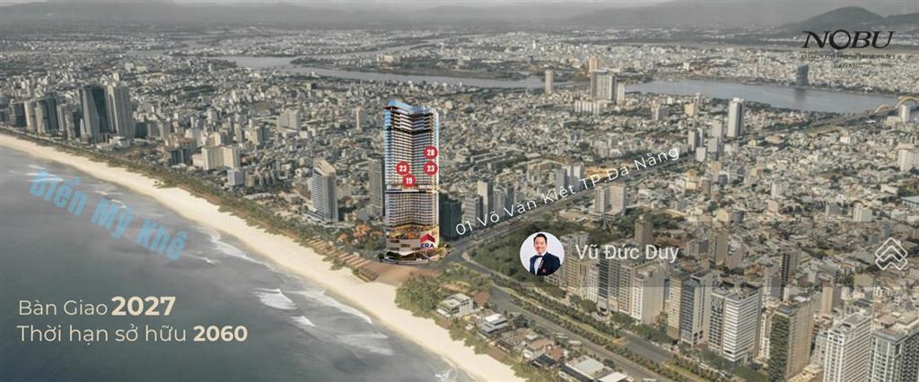 1bed nobu đà nẵng, view trực diện biển, full style nhật. có thể ở, hoặc gửi nobu hotel vận hành