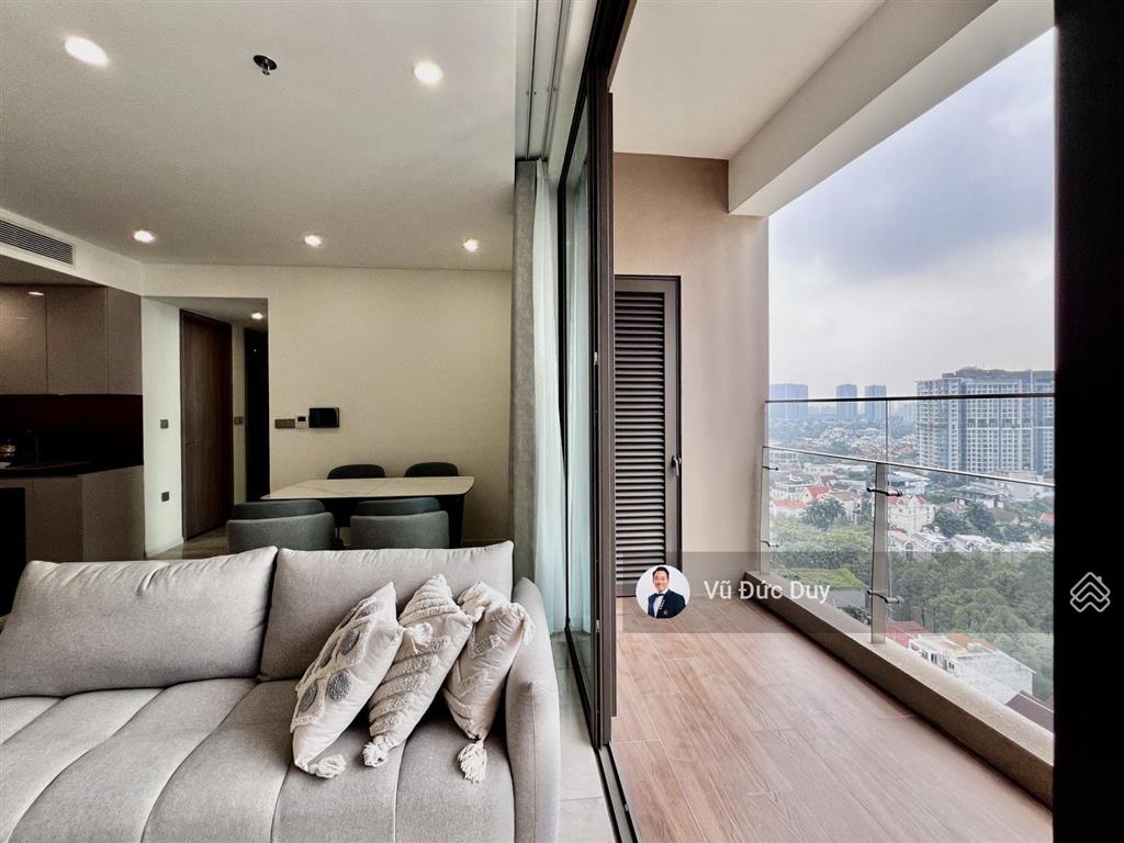 Bán 2pn thảo điền green, căn góc, vòng cung, view sông, ban công rộng, tầng cao, full nội thất