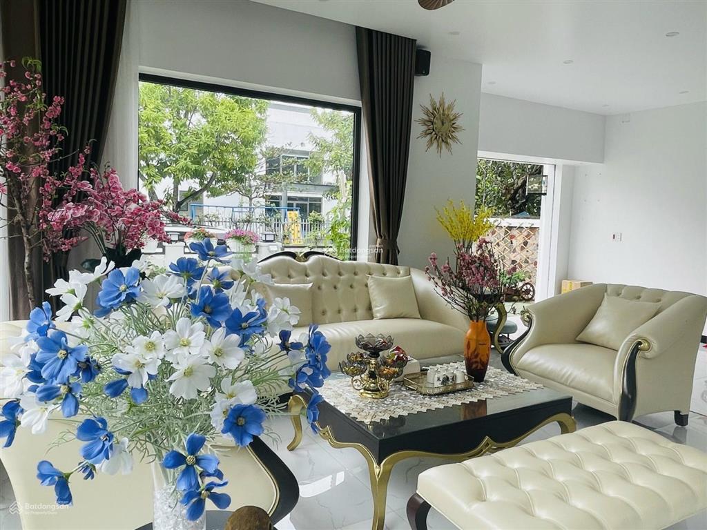 Bán căn biệt thự góc 2 mặt tiền, dt 326m2 xây 4 tầng thang máy, full nội thất khu bt sao đỏ