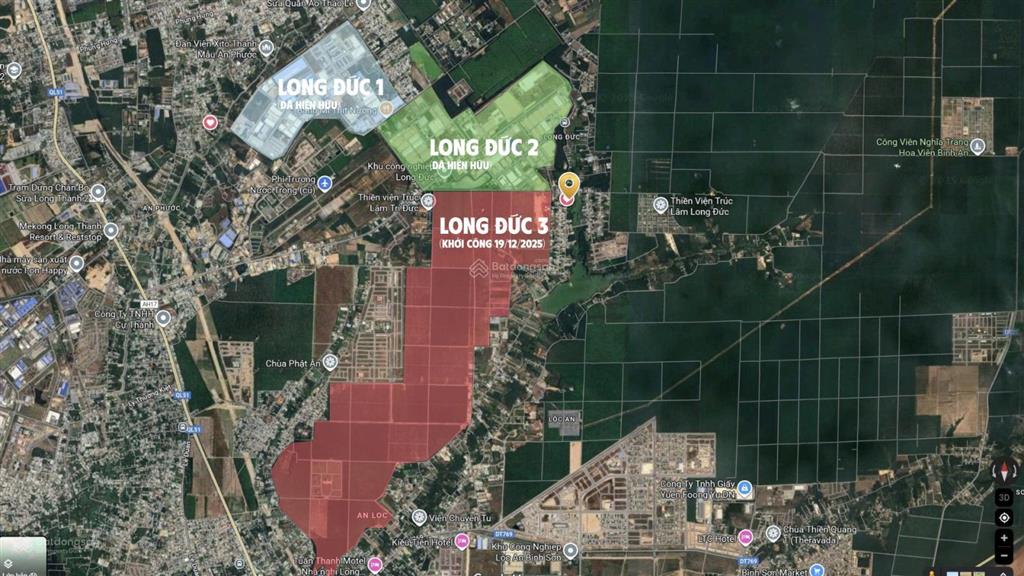 Bán đất kdc long đức, gần sân bay long thành giá chuẩn 1 tỷ 650 | 11,9tr/m2