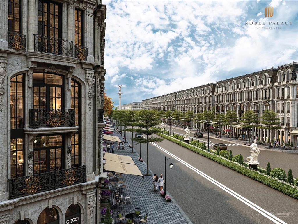Quỹ ngoại giao nhà phố trục tây thăng long trực tiếp chủ đầu tư noble palace sổ đỏ từng lô