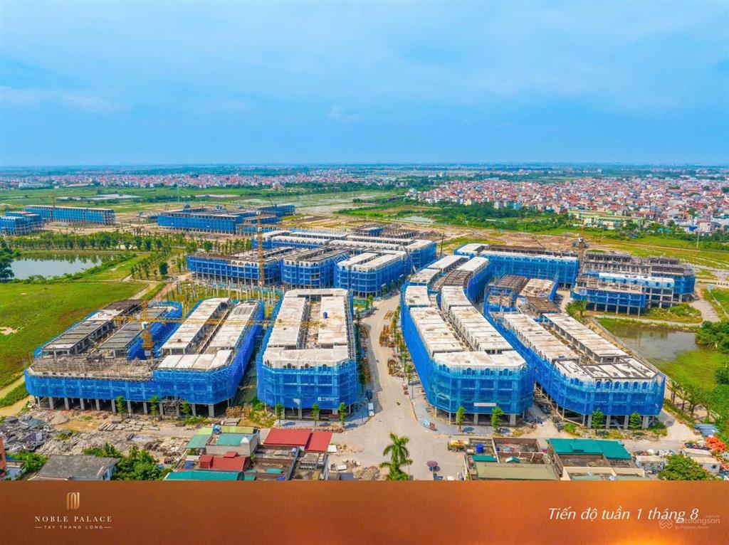 Quỹ ngoại giao nhà phố trục tây thăng long trực tiếp chủ đầu tư noble palace sổ đỏ từng lô