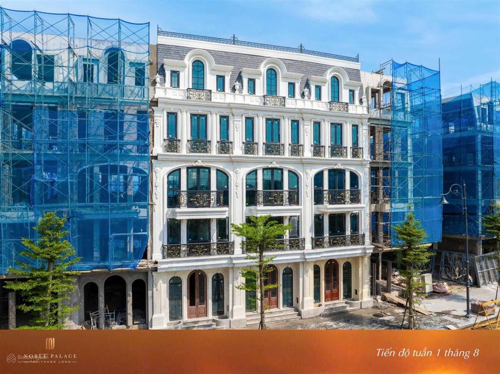 Quỹ ngoại giao nhà phố trục tây thăng long trực tiếp chủ đầu tư noble palace sổ đỏ từng lô