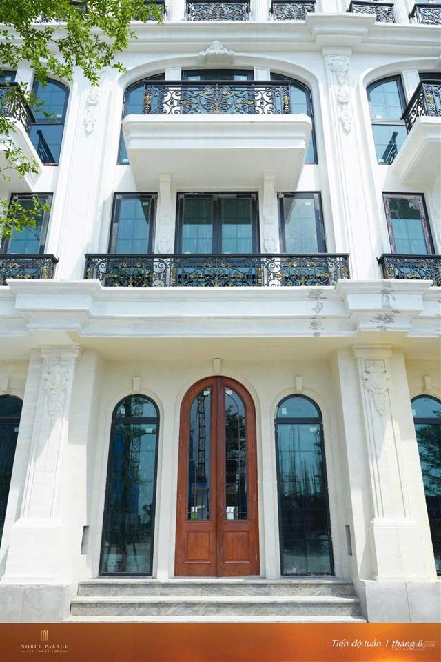 Quỹ ngoại giao nhà phố trục tây thăng long trực tiếp chủ đầu tư noble palace sổ đỏ từng lô