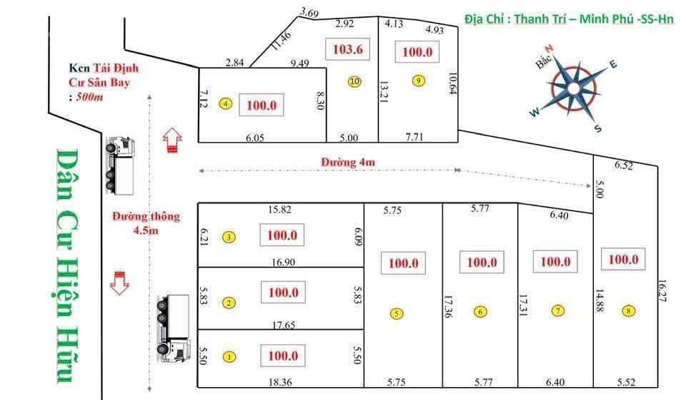 Siêu phẩm full tân yên hồng kỳ. sát ngay nhà văn hoá thôn view cánh đồng cực thoáng