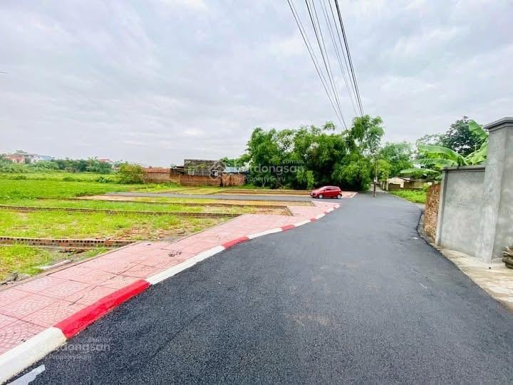 Bán đất gần trường đua ngựa sóc sơn 91.8m2 full thổ cư đường nhựa vỉa hè r 10m  3 ôtô tránh nhau