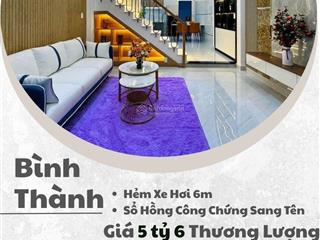 Nhà đẹp nguyễn thị tú 56m full thổ cư hẻm xe hơi 6m