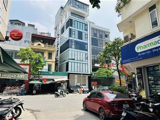 Mp trung kính 195m2 x 7 tầng thang máy, mt khủng, lô góc, kinh doanh đỉnh, vị trí đẹp, hoàn công
