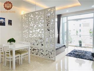 Căn hộ ban công cửa sổ full nội thất nhà mới diện tích 40m2 gần cầu thị nghè và ngã tư hàng xanh