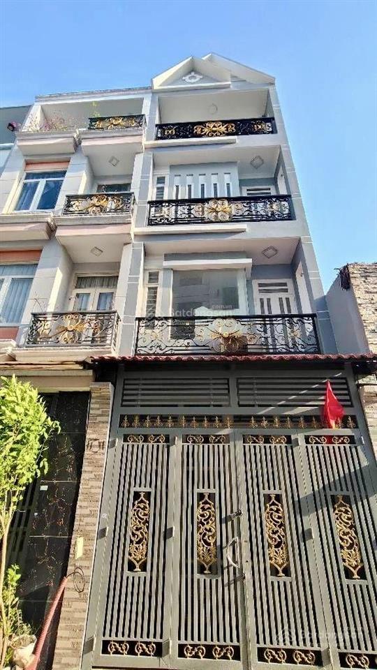 Chủ bán gấp về quê 4 tầng, 56m2, 4pn hẻm 7m thông sát lê trọng tấn bình tân, giá 5,7 tỷ