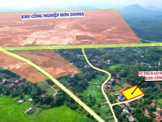 Còn sót lô duy nhất cổng chính cách khu công nghiệp á mỹ 800m liễn sơn lập thạch