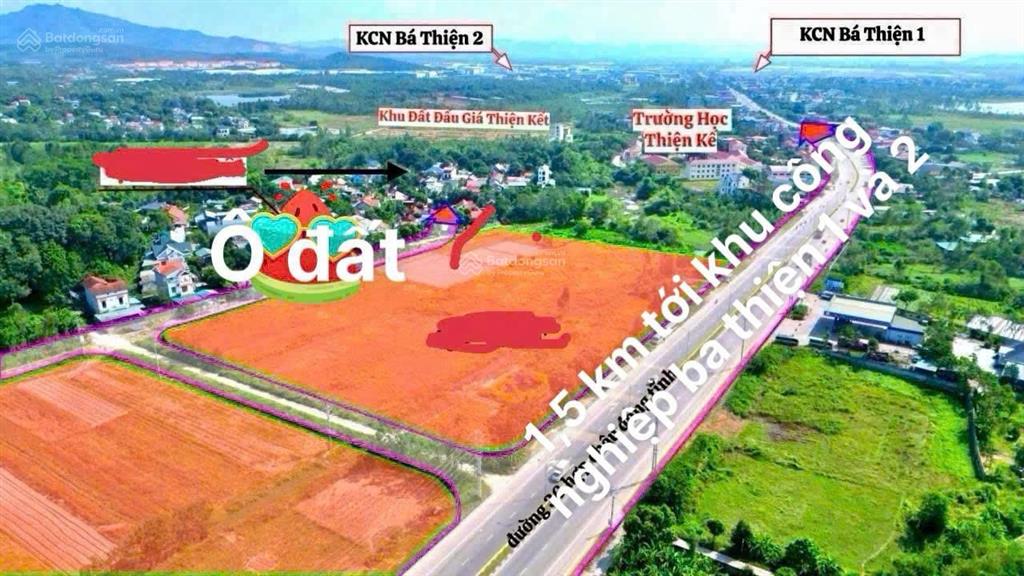 Chính chủ cần bán ô đất vừa tài chính công nhân. dt 80.6m2 mặt tiền 9m