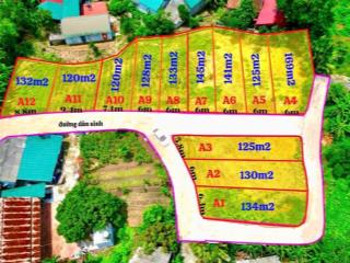 Ra hàng f0  tại xuân hòa  lập thạch, diện tích 120m2  170m2 thổ cư 80m2/ 1 lô