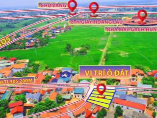 5 lô đất hàng fo trung tâm hoàng lâu tam dương gần kcn hoàng lâu