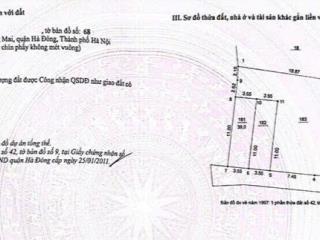 3,3 tỷ, bán nhà 39m2 x 2 tầng phường đồng mai, quận hà đông
