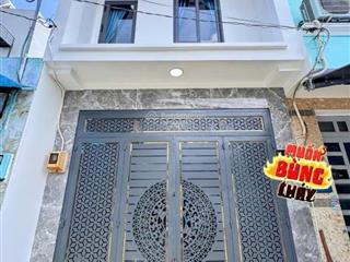 Siêu phẩm mới ra 1 sẹc đúc 1 trệt 1 lầu có sân thượng  3,5 x 13m
