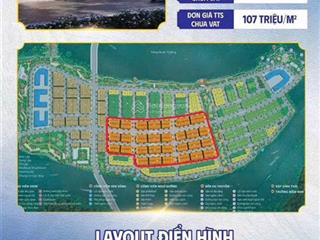 Nhà phố biệt thự liền kề 1 trệt 2 lầu giá chỉ từ 107tr/m2 khu đại đô thị chamoracity sun nha trang