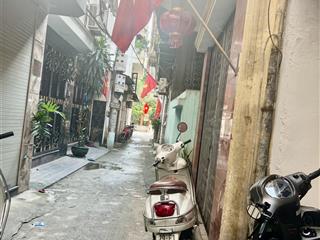 Bán nhà đường hoàng mai nguyễn đức cảnh  35m², ngõ thông ô tô đỗ cửa, giá 6 tỷ