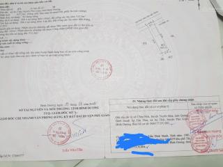 Bán nhà an thái, phú giáo, sẵn vườn rộng thênh thang, 12x52m