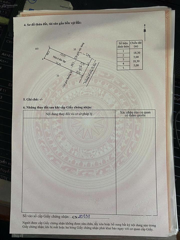 Bán nhà xây mới 100% pháp lý rõ ràng