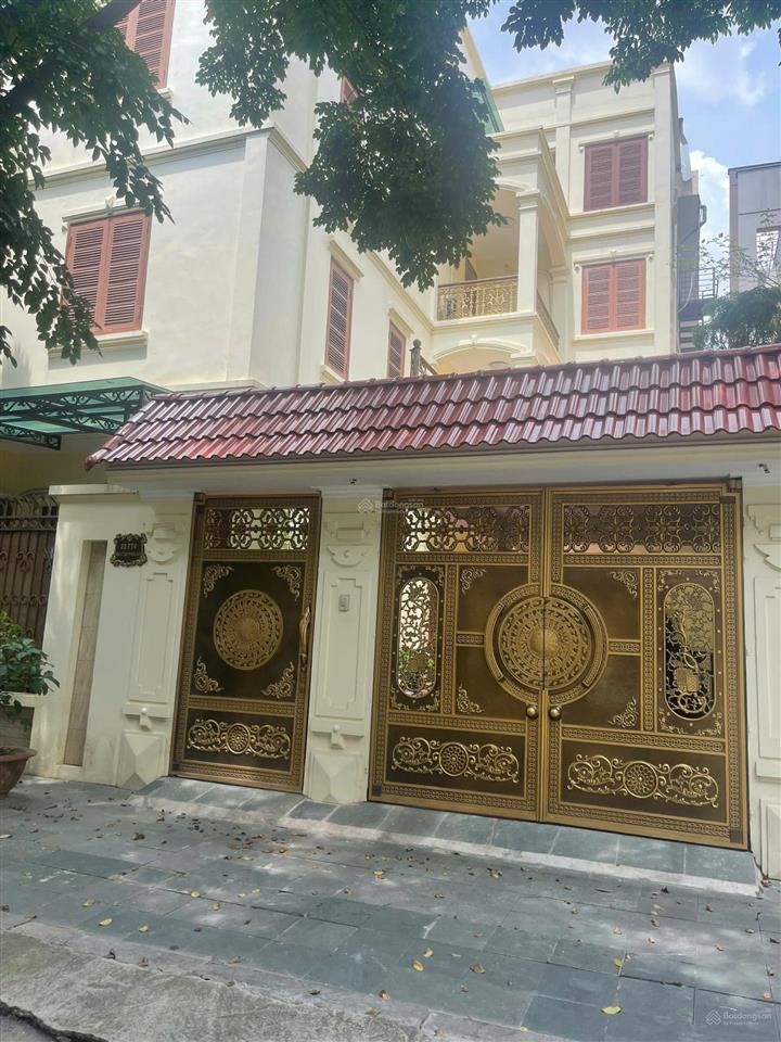 Hiếm  biệt thự  lô góc  cạnh kđt ngoại giao đoàn 125m2 4 tầng mt 20m  trung tâm quận cầu giấy