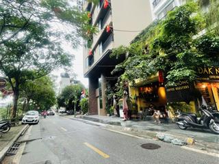 Bán tòa apartment cao cấp  lô góc  vỉa hè  ô tô tránh, diện tích 265m2 x 8 tầng. giá bán 80.5 tỷ