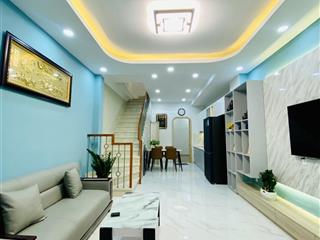 Lotte nguyễn văn lượng 5x12 3pn nhà mới sát mặt đường full nội thất