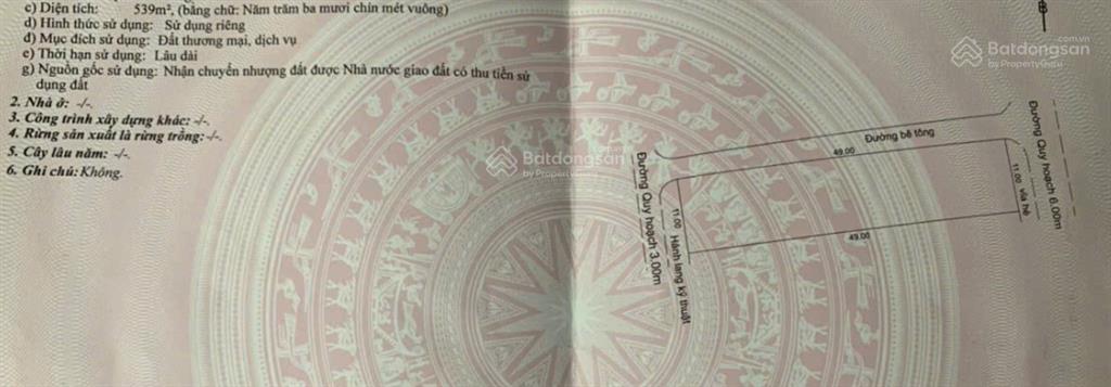 Cần bán lô đất góc 3 mặt tiền đường bạch đằng nối dài, diện tích lớn. 0905 982 ***