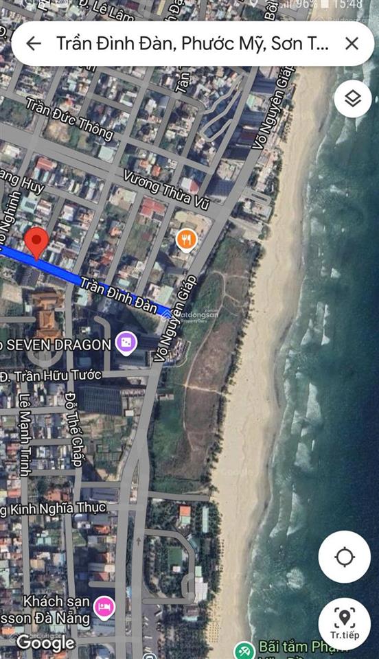 Bán lô đất trần đình đàn, 405m2, vị trí đẹp, sát biển phạm văn đồng.  0905 982 ***