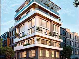 Bán tòa nhà văn phòng phố thạch bàn, cổ linh, lô góc, 102m2*7t*mt10m  vỉa hè rộng giá 45 tỷ có tl